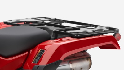 Close up of rear of Foreman.