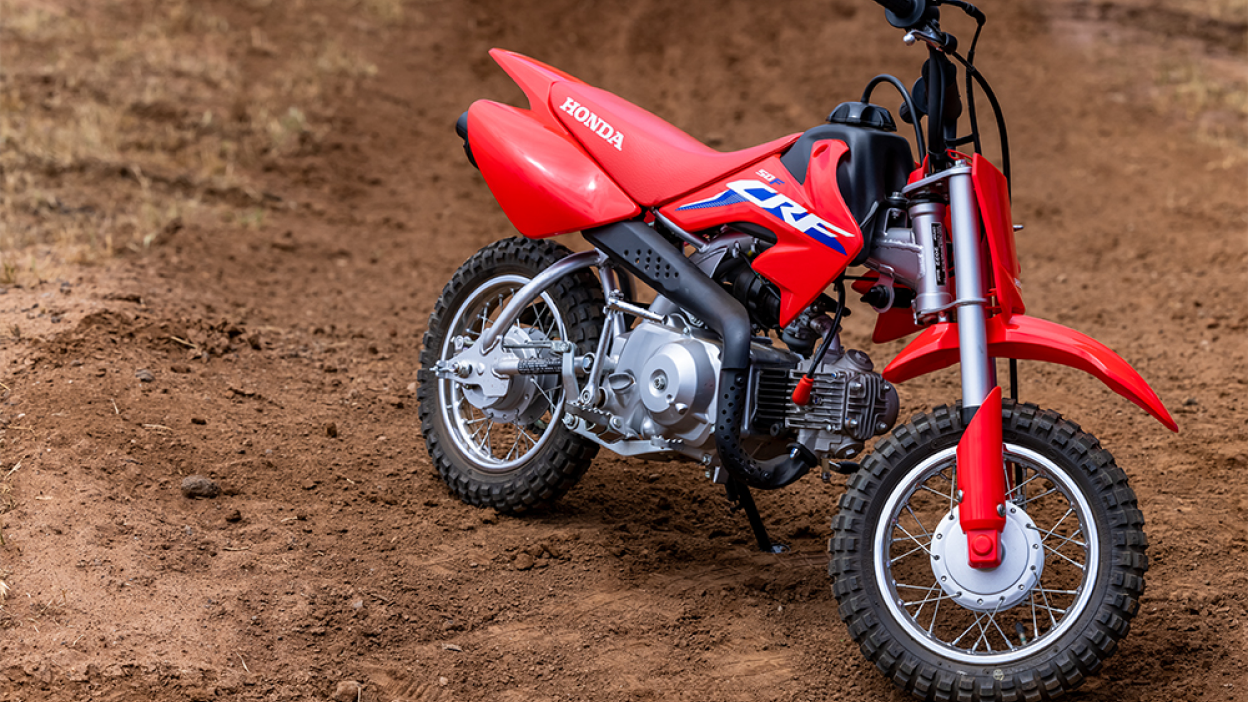 A parked CRF50F