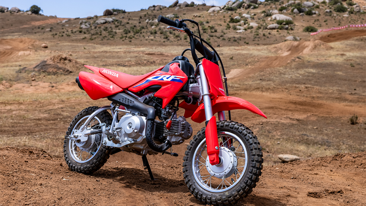 A parked CRF50F
