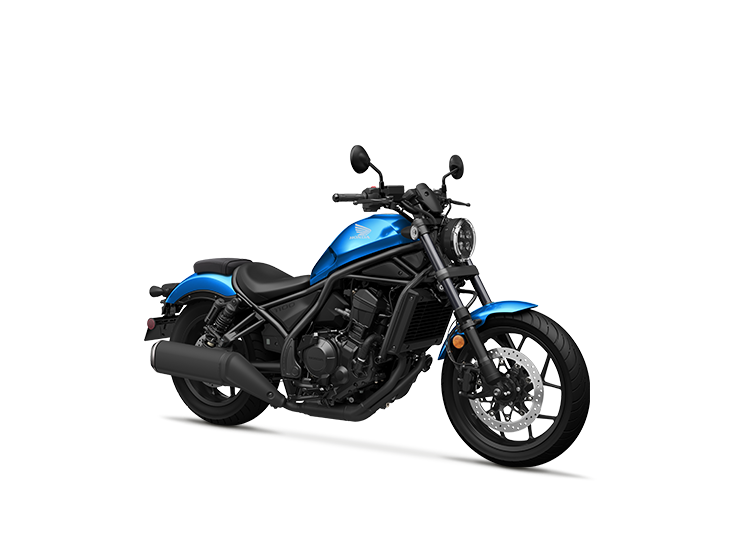 Blue honda rebel 500 deals