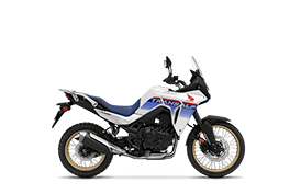 Left angle studio image of Transalp.