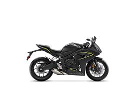 Right side angle of CBR650R E-Clutch.