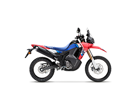 Right Studio image of CRF300L Rally.