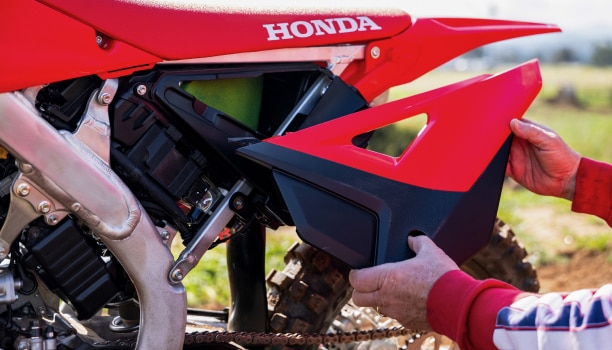 The filter of a Honda CRF450RX