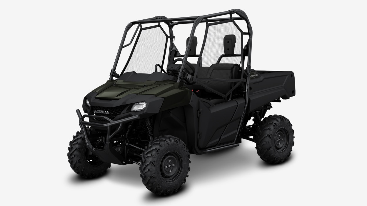 Image studio du Pioneer 700. Angle gauche.