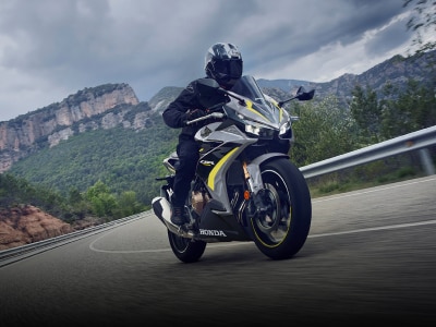 CBR500r honda motorcycle metallic silver