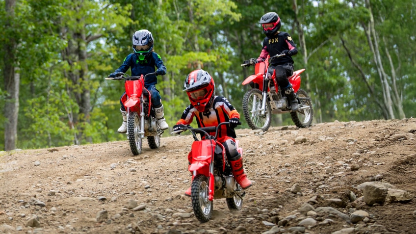 2026 CRF50F, CRF110F, CRF125/FB